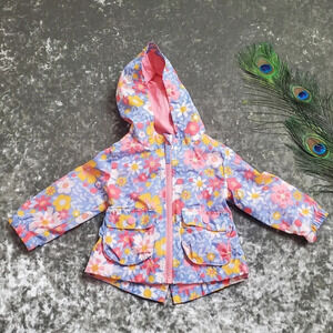 Cat & Jack Floral Raincoat